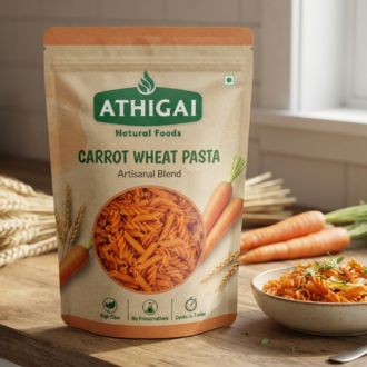 Carrot Wheat Pasta