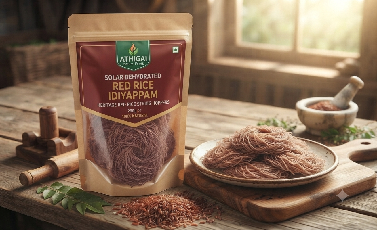 Red Rice Idiyappam